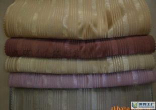 新佳源布艺 双面有光窄条遮光窗帘布，家居家具的完美选择